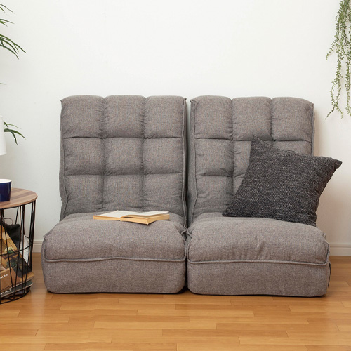 つなげられるソファ 1P F-TSB01 DCM ソファー グレー