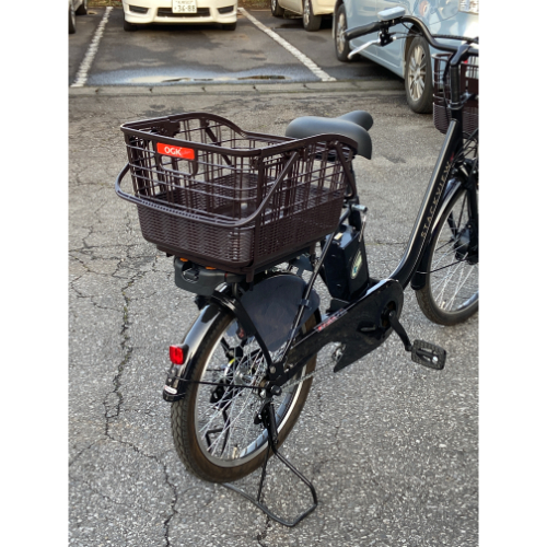 北海道店舗受取限定】すご楽バスケット自転車 軽快車 前輪24インチ/後