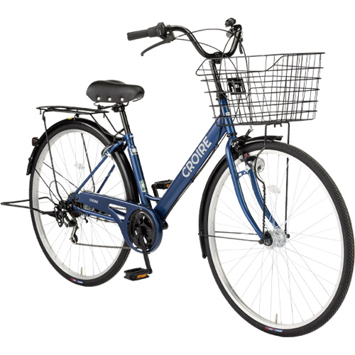 店舗受取限定】パンクしにくい軽快自転車 クルワール 27インチ 外装6段