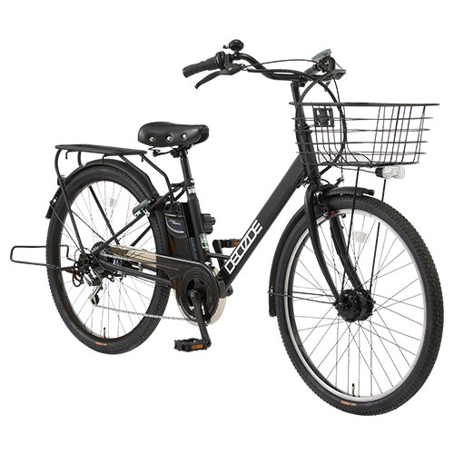 店舗受取限定】電動自転車 デコード 26インチ 外装6段変速 DCM 電動