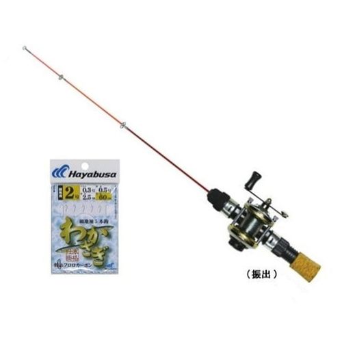 ラクラクワカサギセット4 振出45 OGK ワカサギ用品 | ホームセンター