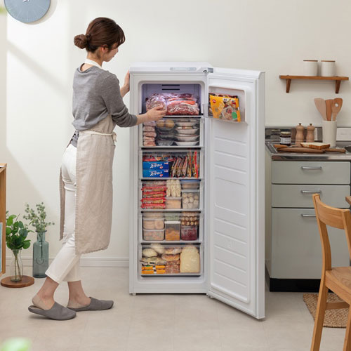 冷凍庫 142L IUSN-14A-W アイリスオーヤマ 冷凍庫 | ホームセンター