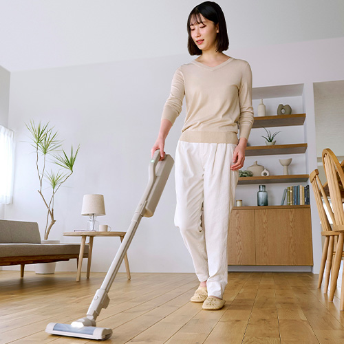 充電式紙パックスティッククリーナー SBD-201P-HC アイリスオーヤマ