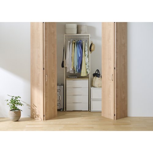 チェスト上ハンガーラック CHHR-640 アイリスオーヤマ パイプ・ポール