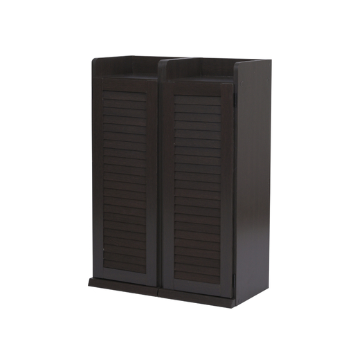 シューズラック 下駄箱 靴箱 スリム ラック 2個組 SGT-0093-DB JK