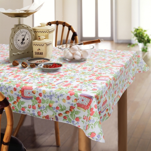 テーブルクロス フレッシュベリー 明和グラビア プリントクロス