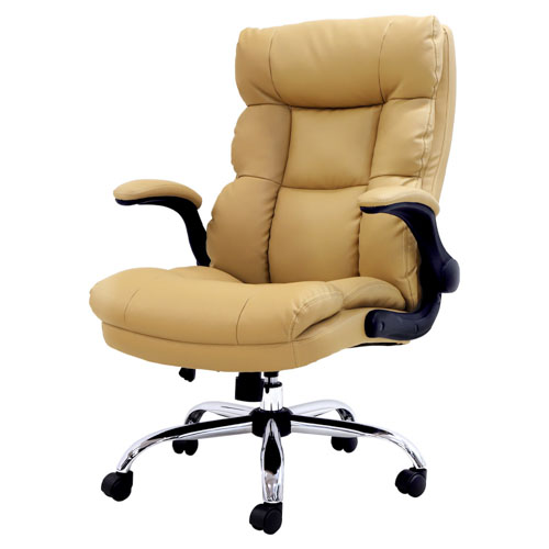 沖縄・離島配達不可】ダインチェア 肘付 オフィスチェア PUレザー DYN