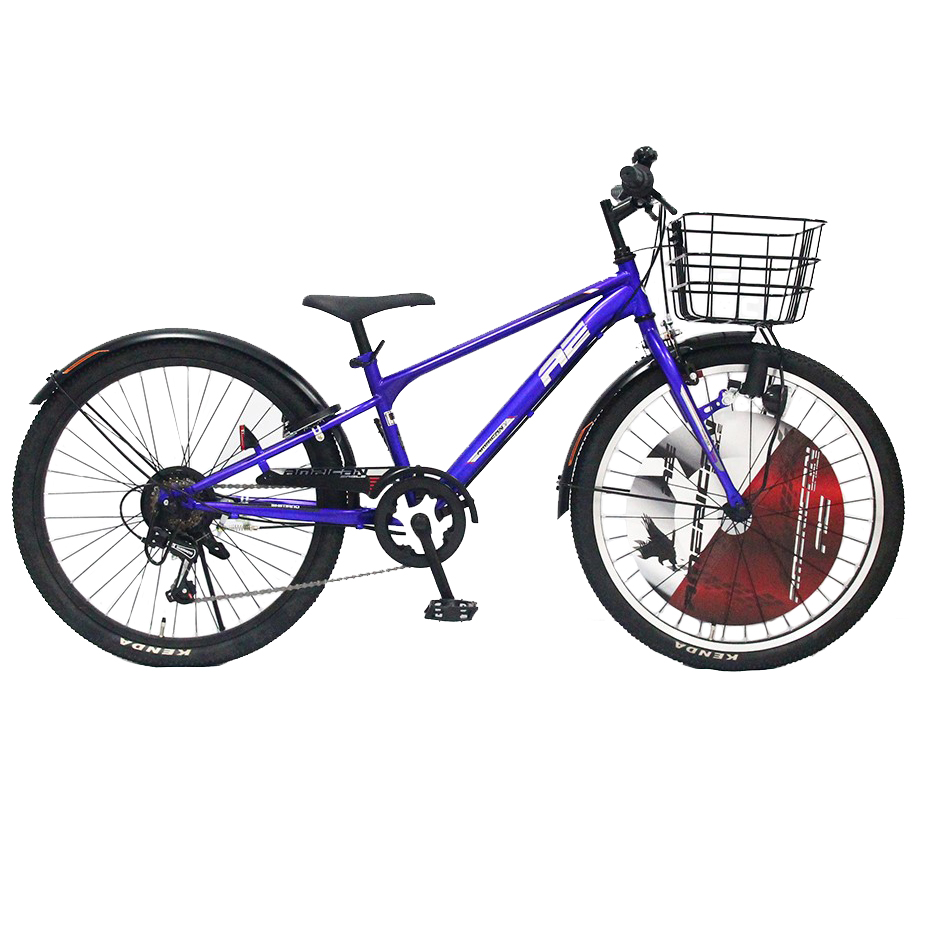 店舗受取限定】ジュニアCTB自転車 レノ 22インチ 6段変速 ブロック