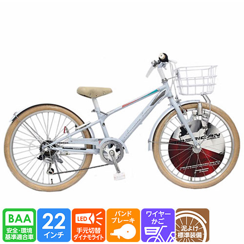 店舗受取限定】ジュニアCTB自転車 ラティア 24インチ 6段変速 ブロック