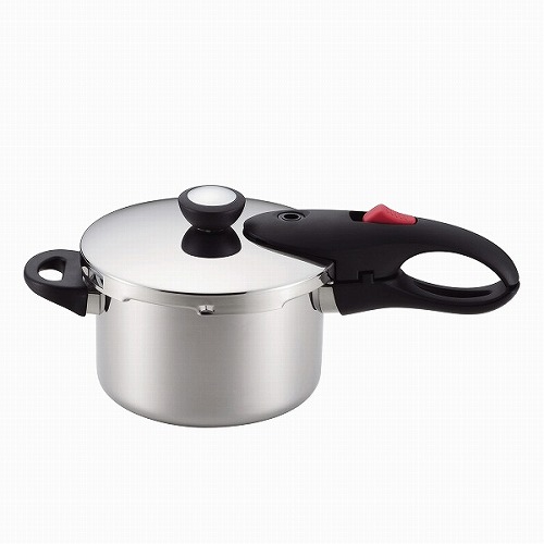 軽量単層NEO 片手圧力鍋3.0L HB-1734 パール金属 圧力・保温鍋 3L