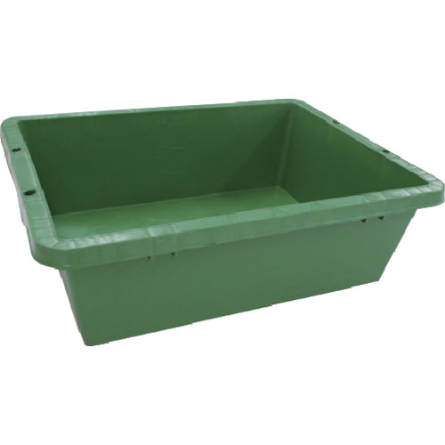 プラ舟 プラ箱40 緑 PURA40G ANZEN 左官・内装道具（その他