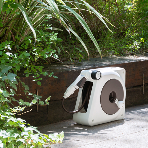 オーロラNANO 10m(BR) RM110BR タカギ ホースリール | ホームセンター