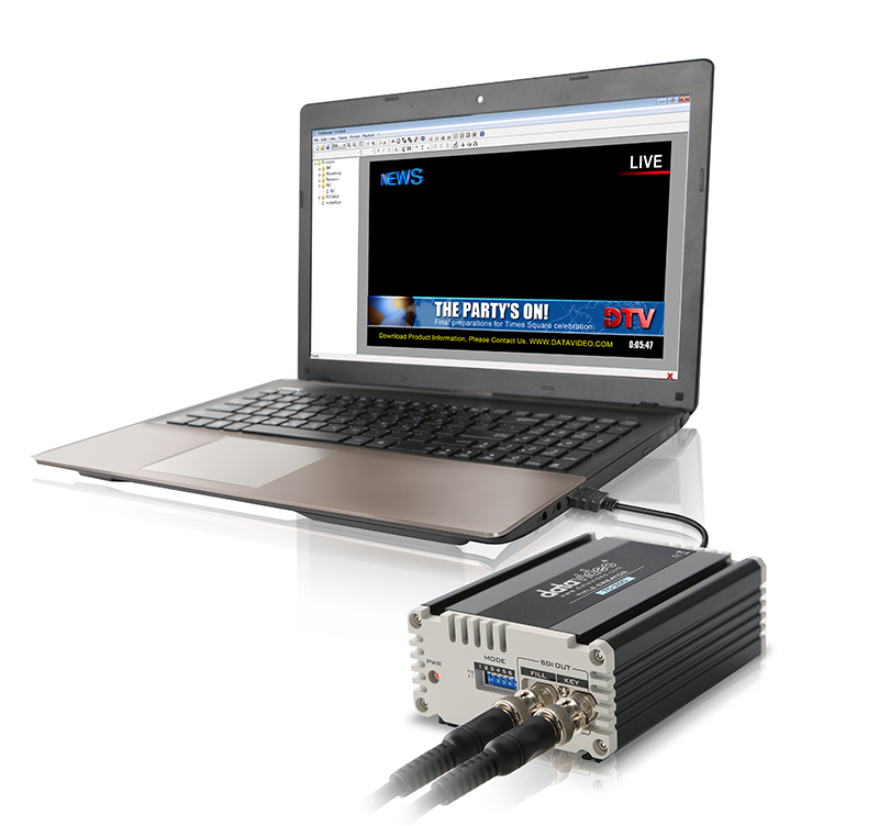 TELOP BOX for datavideo TC-200（北海道日興通信株式会社製品）