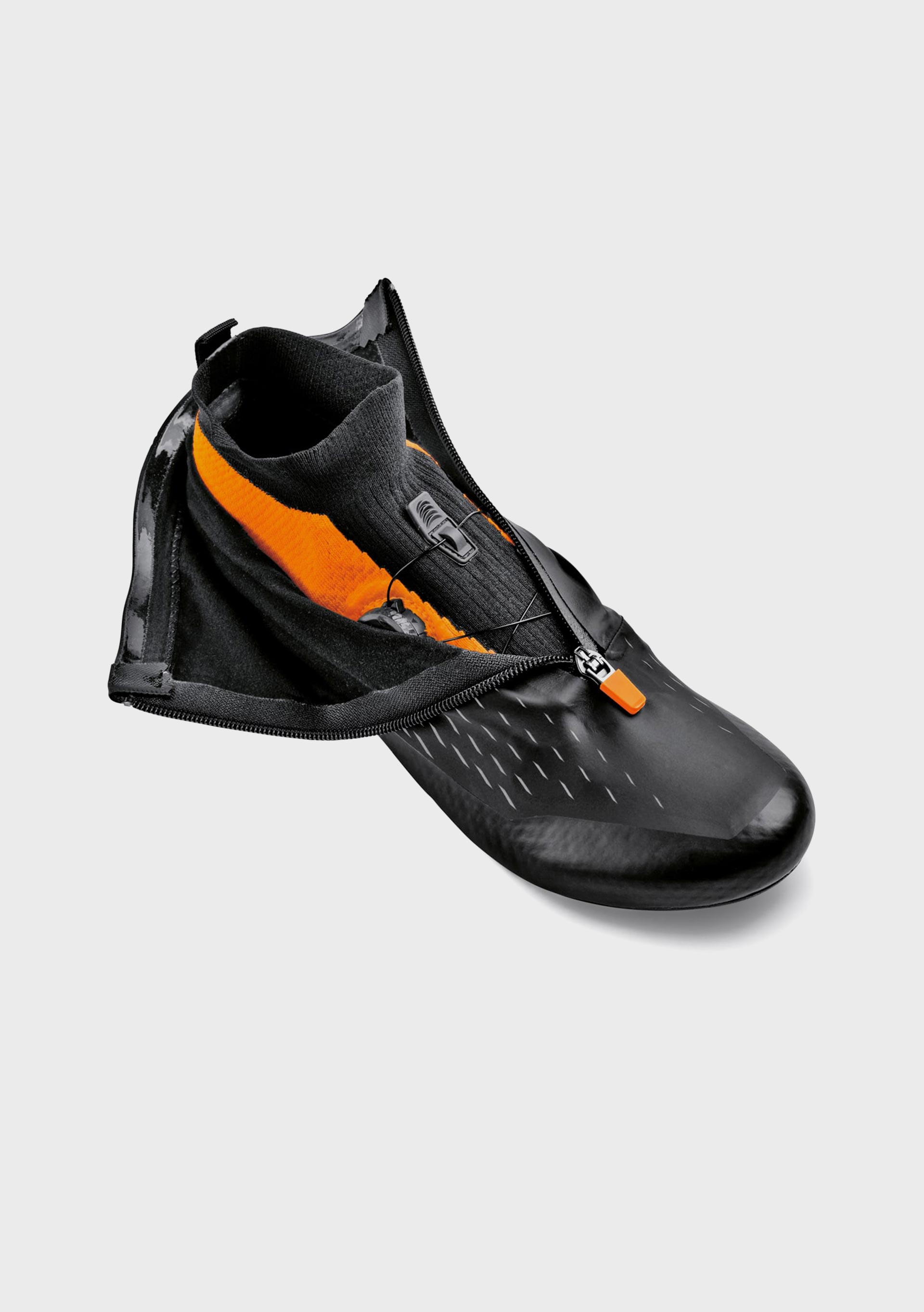DMT WKR1 ROAD SHOES Black Orange
