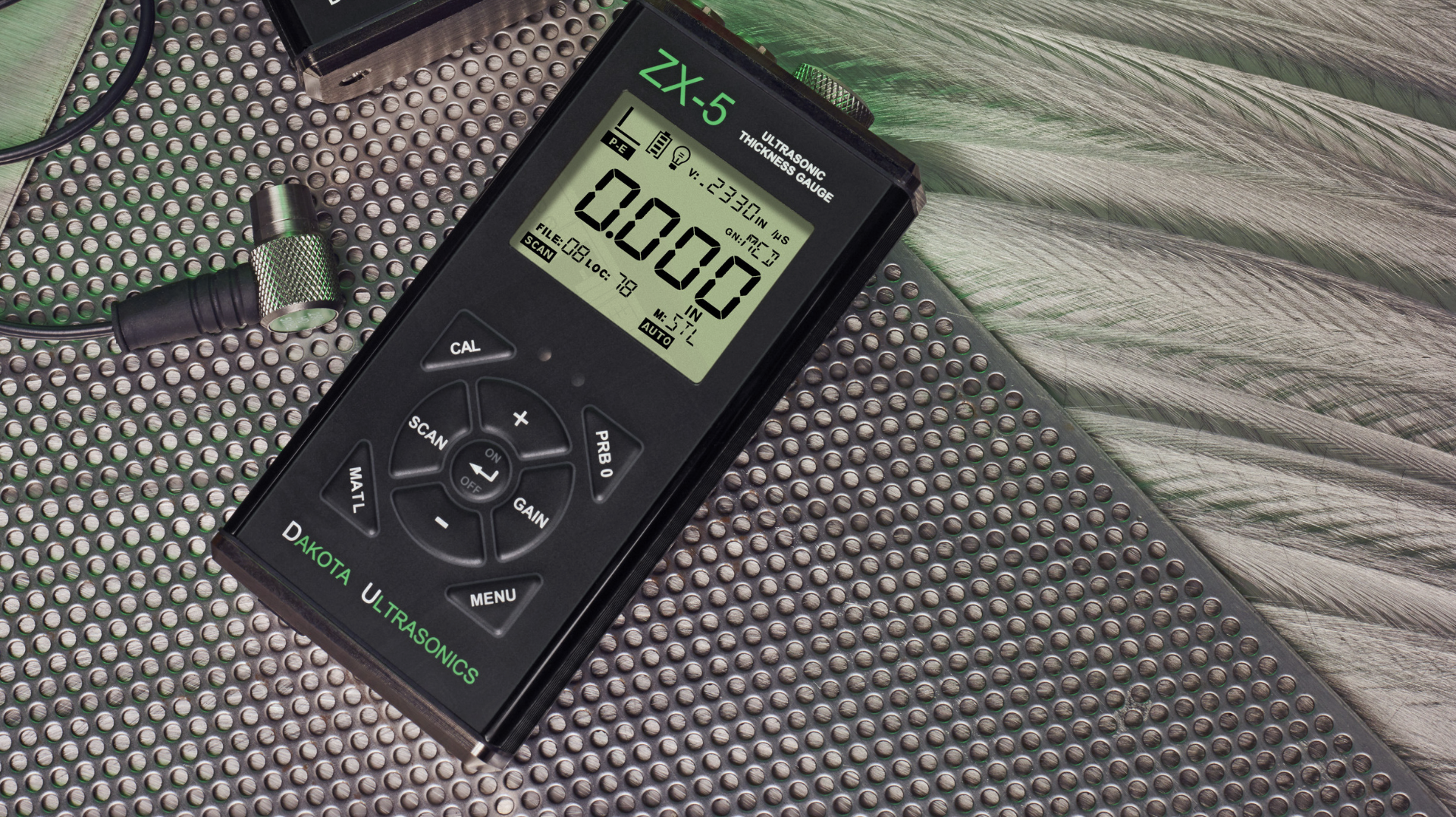 超音波音速計・黒鉛球状化率測定 ZX5-DL | ダコタ・ジャパン