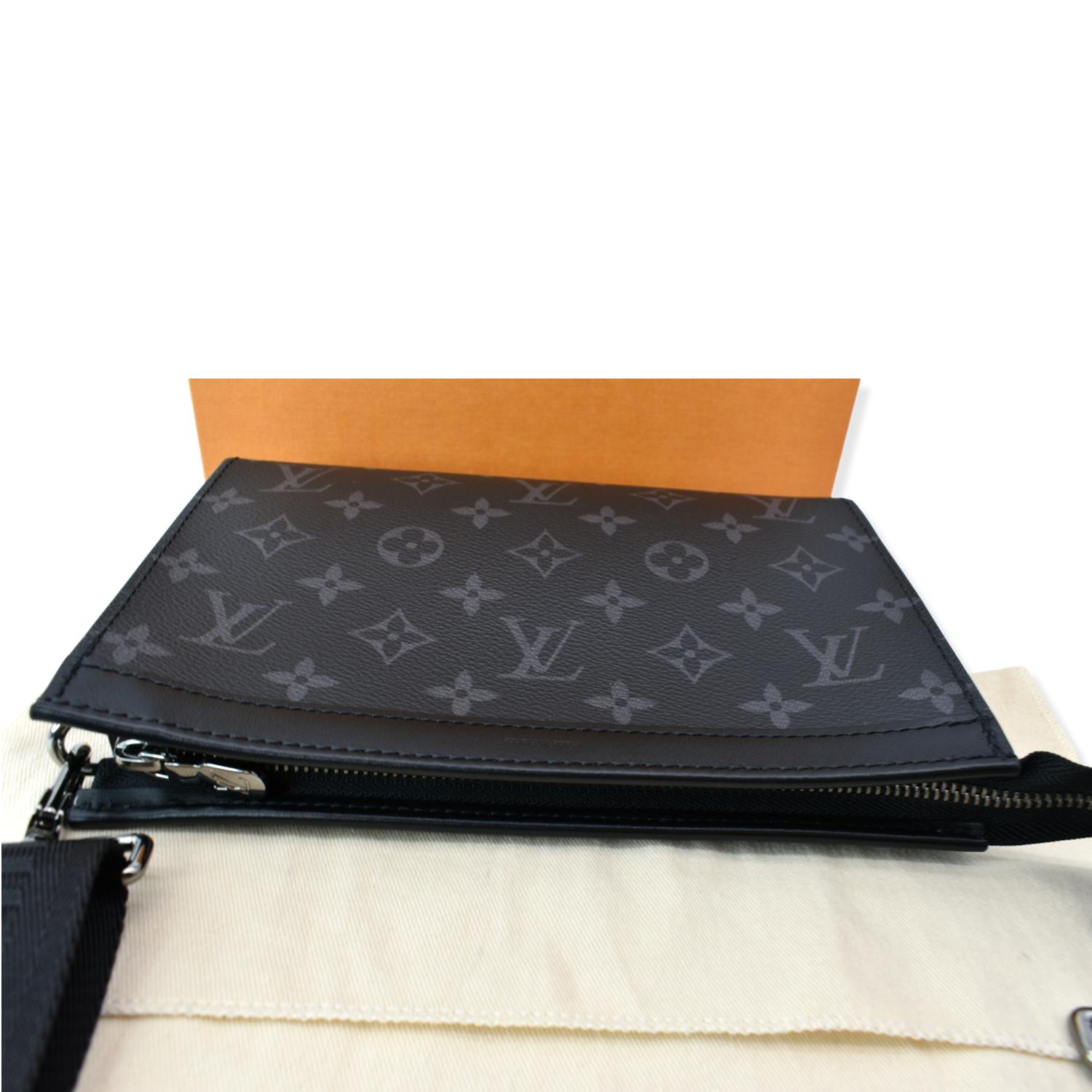 Louis Vuitton Gaston Wearable Monogram Eclipse Reverse Wallet Crossbod