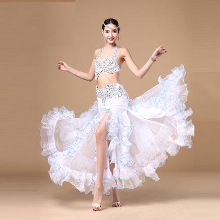 ベリーダンス衣装コスチューム--ブラ＋ベルト 2点セットWJ01092