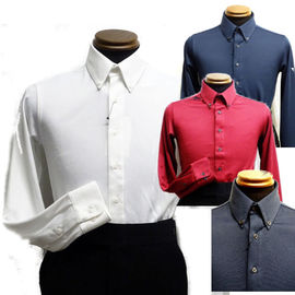 NY製 ダンス用 ストレッチ ワイシャツ 白 NY21113C AdsJapan ホワイト