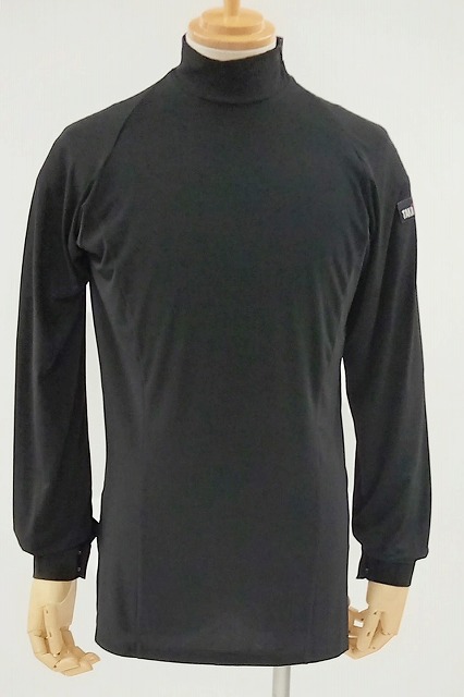 メンズ ラテン シャツ (M・L） MS350 タカダンス ブラック ハイネック