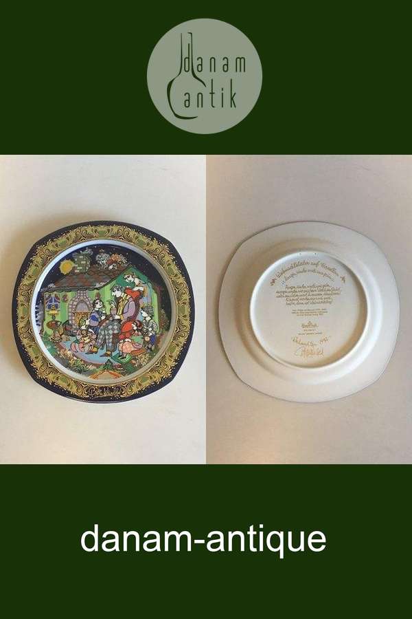 ビョルン・ヴィンブラッド クリスマスプレート ローゼンタール社製 Joy