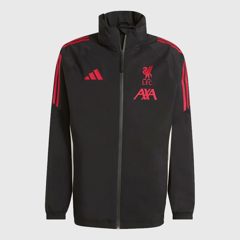 Grab The Liverpool FC Adidas Domestic Rain Jacket - 2025/26