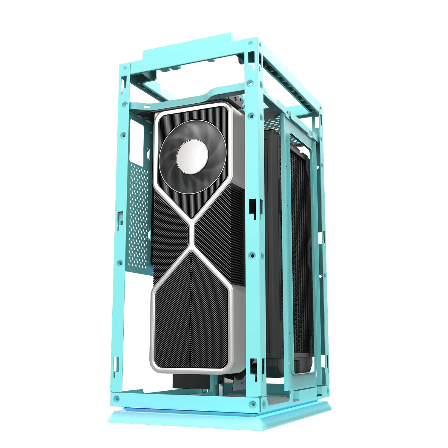 DLH21 Mini-ITX PCケース - darkFlash