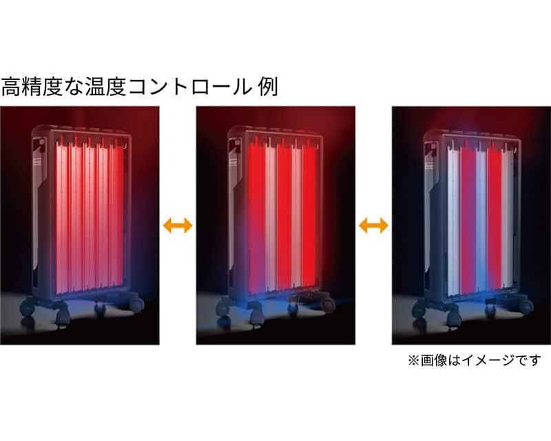 マルチダイナミックヒーター 24時間デジタルタイマー付 ピュアブラック