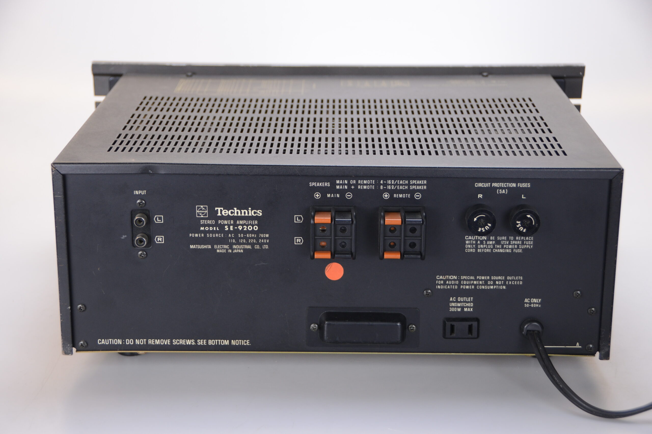 Technics SE-9200 used - Darthy