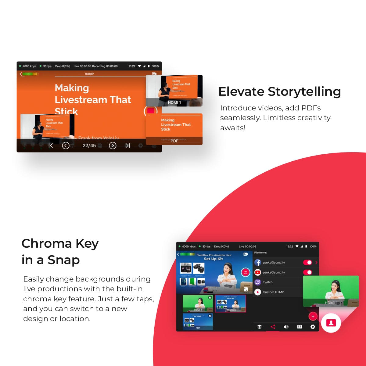 Buy Digitek Yololiv Yolobox Pro All-in-One Portable Live Streaming