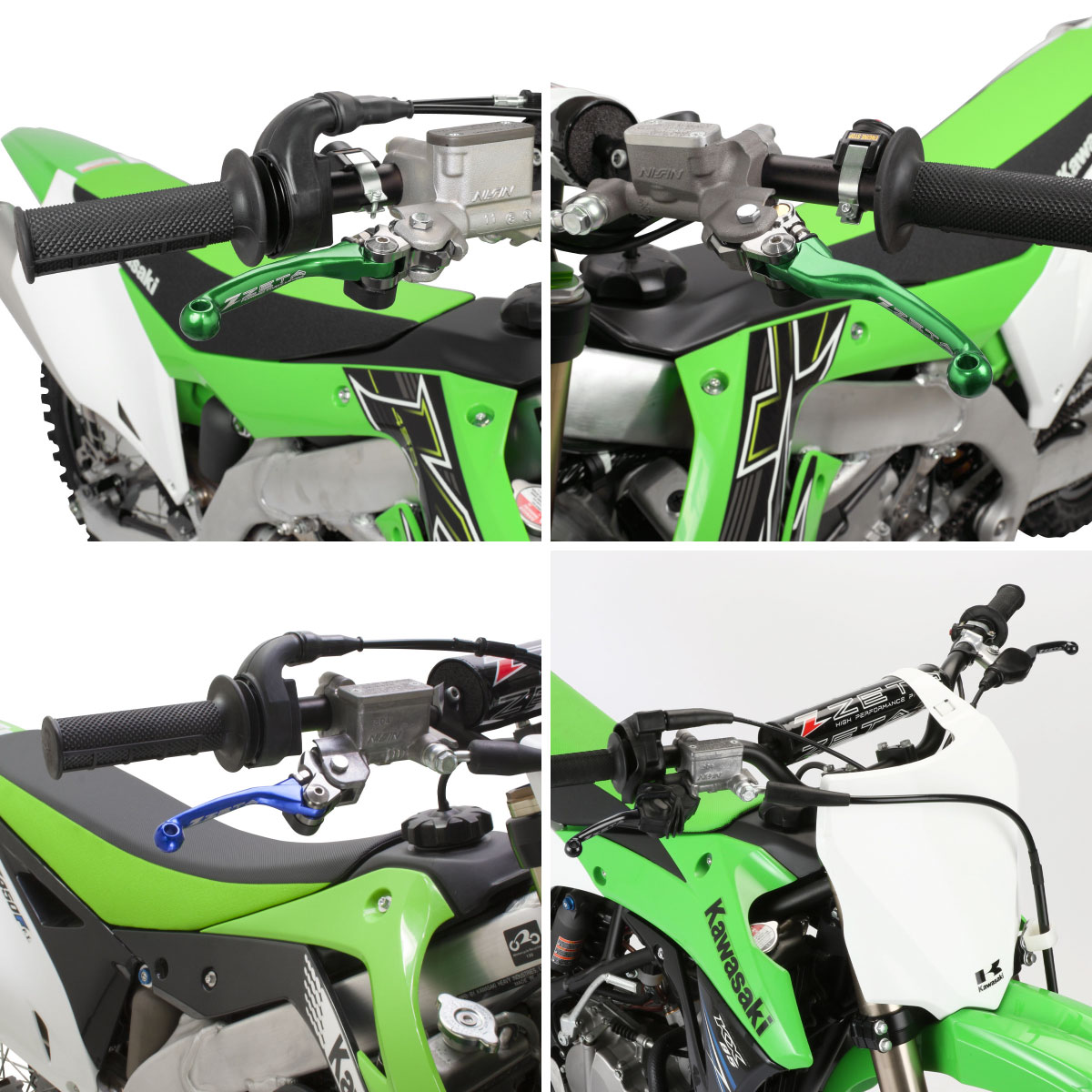 ZETA RACING ピボットレバーセット FP 3フィンガー| Dirtbikeplus