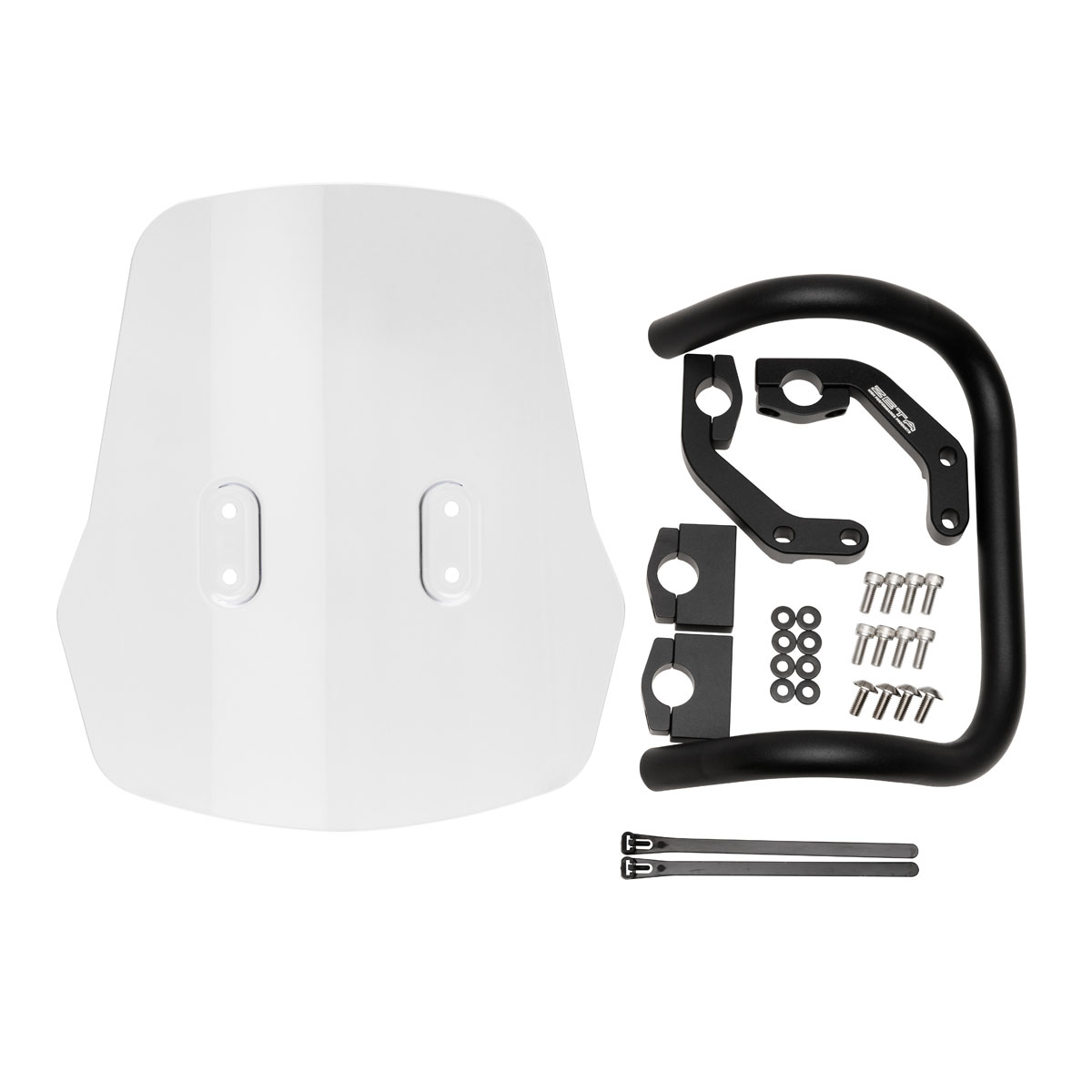 ZETA RACING アドベンチャーウィンドシールド (MONKEY125用