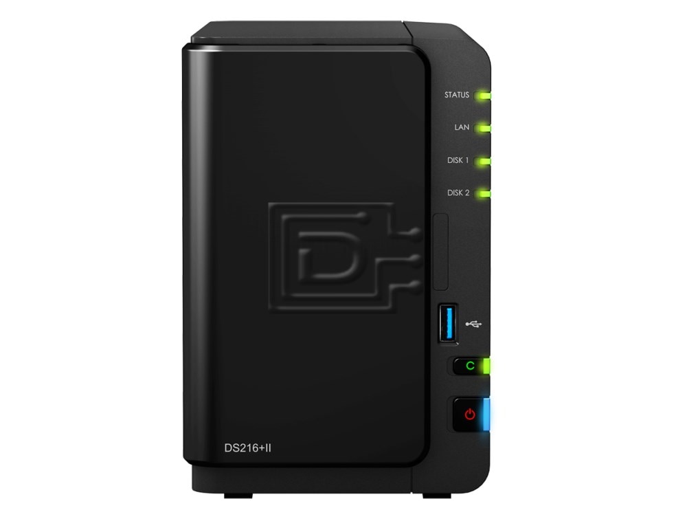 Synology DiskStation DS216+II 2-Bay SATA Dual Core AES-NI NAS