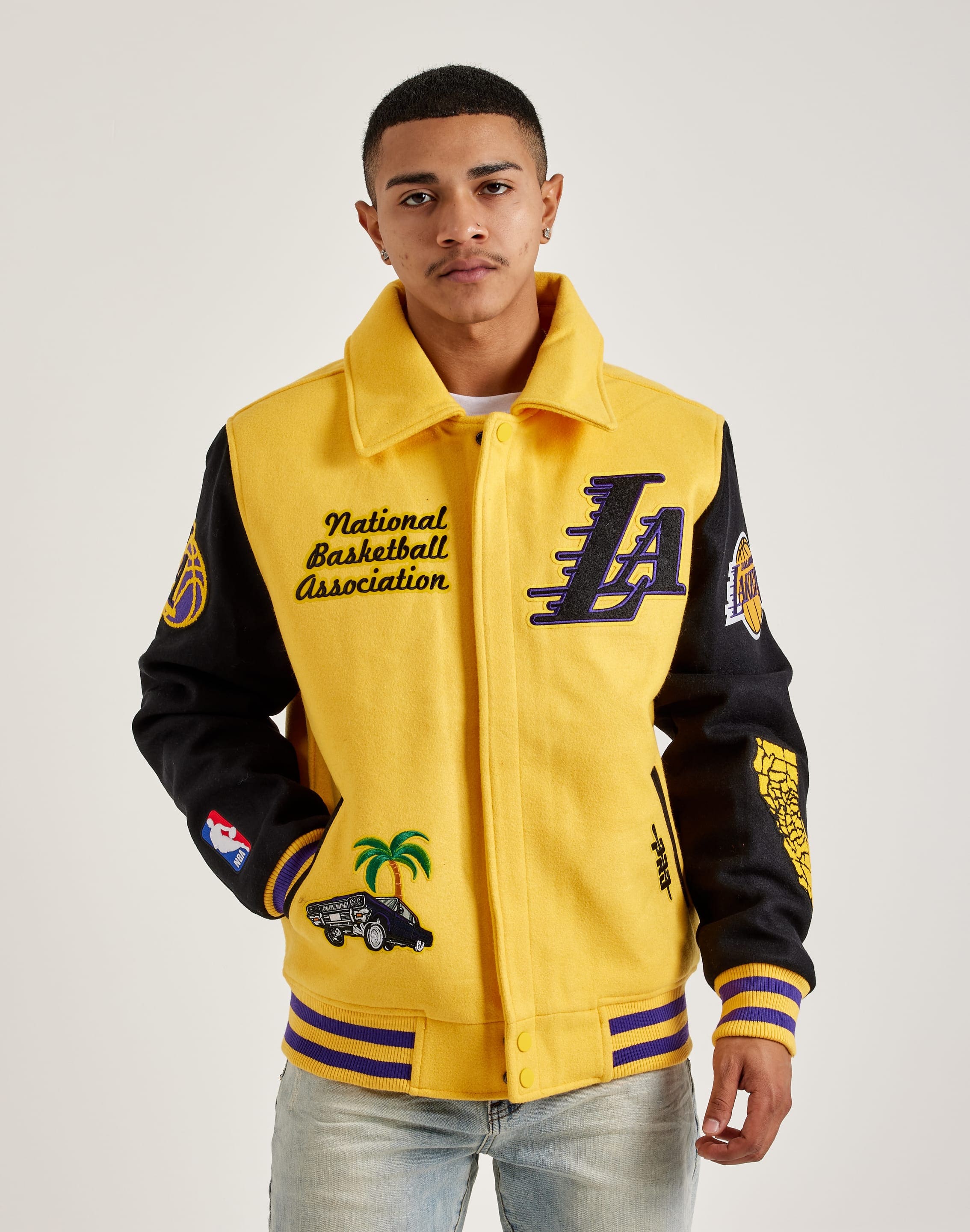 Pro Standard NBA Los Angeles Lakers Varsity Jacket – DTLR