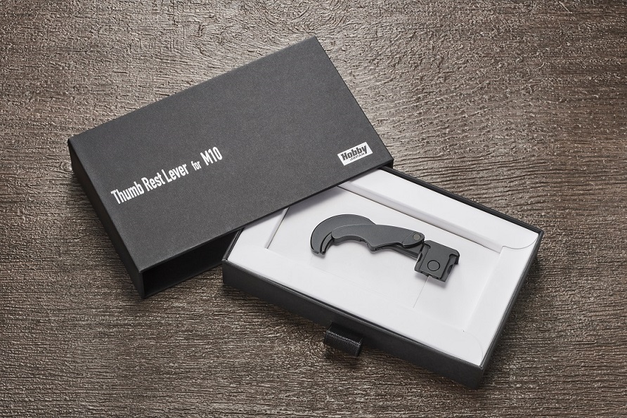 巻き上げレバー型可倒式サムレストが更に進化 「サムレストレバー for