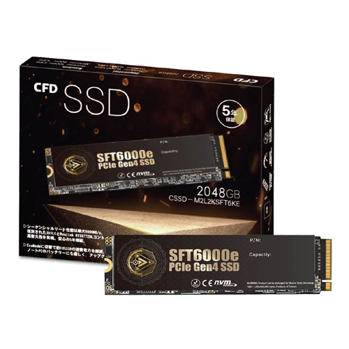 e-TREND｜CFD販売 CSSD-M2L2KSFT6KE [2TB/PCIe Gen4x4/M.2-2280 NVMe