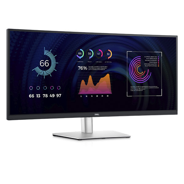 e-TREND｜Dell P3424WE [Dell 34インチ曲面USB-Cハブ モニター]