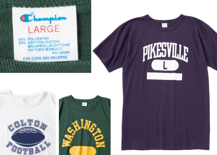 80年代のトリコタグも再現！】チャンピオンの米軍ミルスペックTシャツ