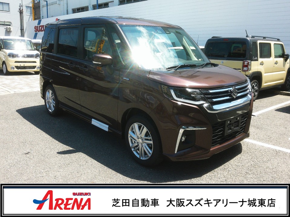 4月27日【R5年4月登録】ソリオ ハイブリッドMZ 全方位モニター