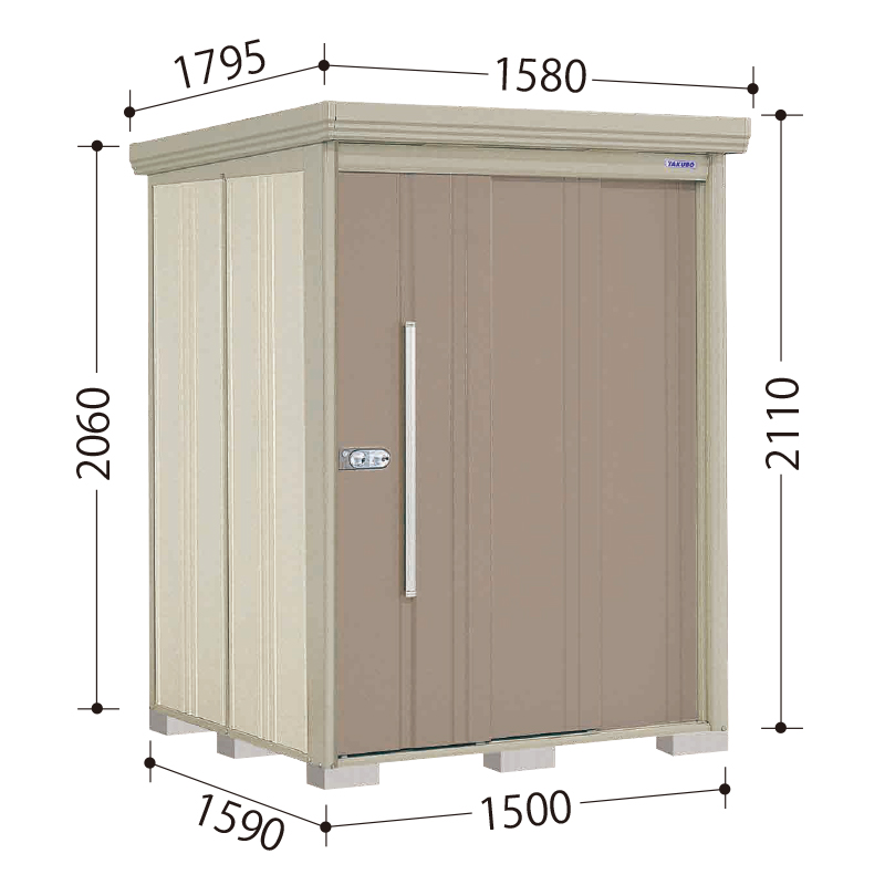 お片付け応援オプションプレゼント中！】【一般型 標準屋根】タクボ