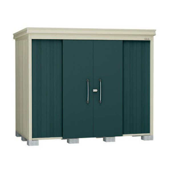 ダイケン物置ガーデンハウス DM-Z2515-G 豪雪型・棚板付 幅2608×奥行