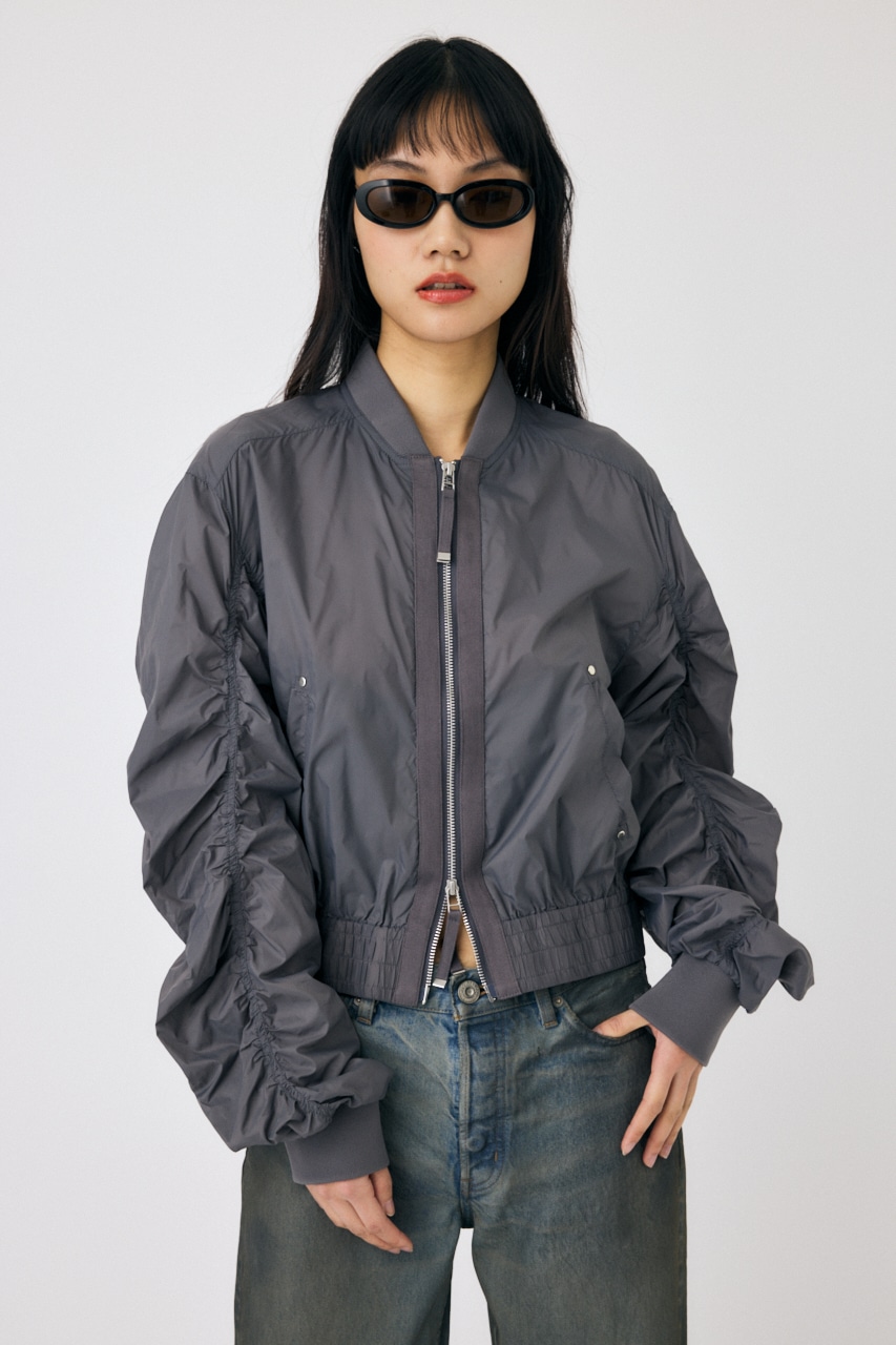 MOUSSY | FRONT ZIP FUNCTION ブルゾン (ブルゾン ) |SHEL'TTER WEBSTORE