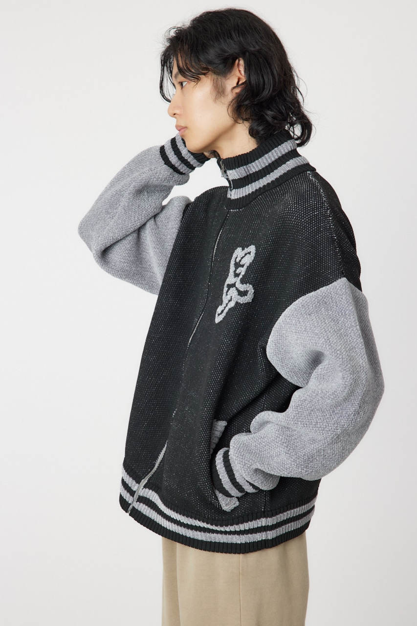 RODEO CROWNS WIDE BOWL | zipニットスタジャン (ブルゾン ) |SHEL