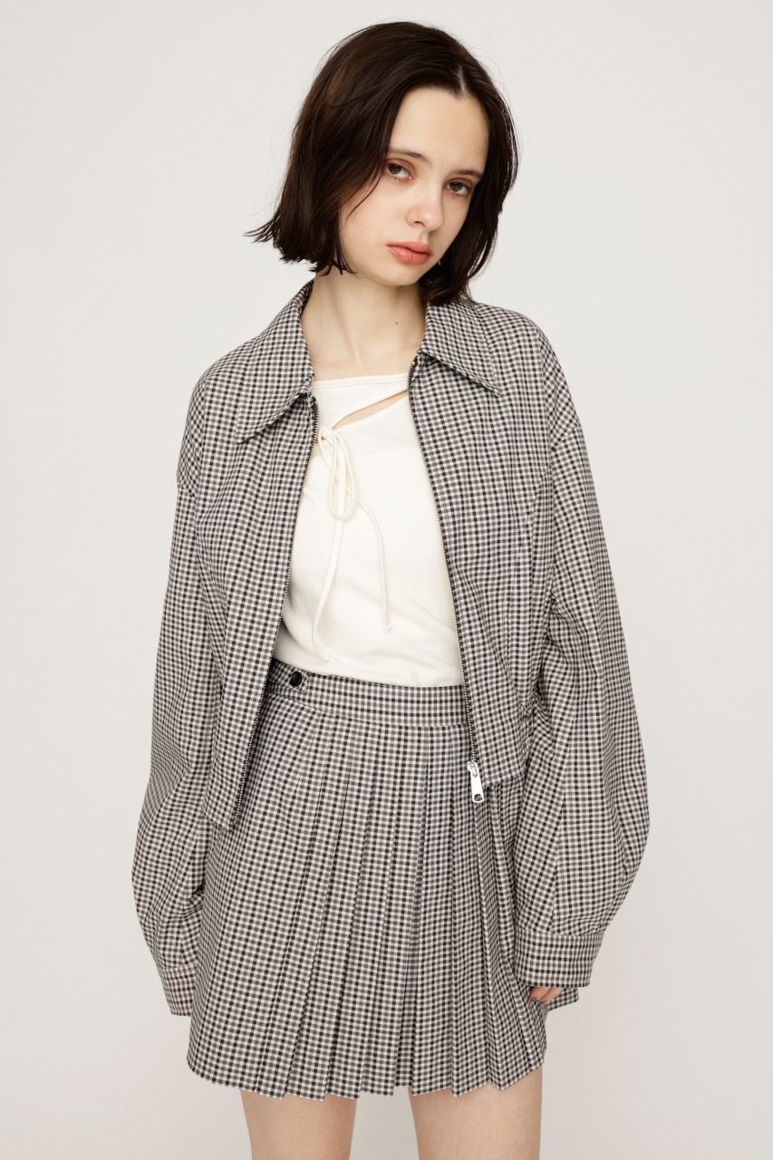 SLY | FRONT ZIP CROP ブルゾン (ブルゾン ) |SHEL'TTER WEBSTORE