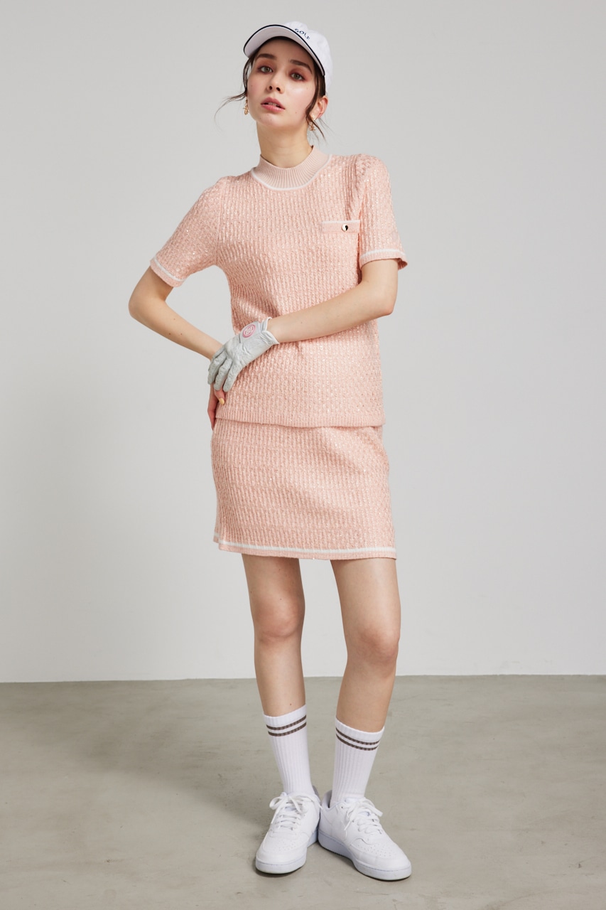 RIENDA GOLF | 【RIENDA GOLF】ニットツイードタイトJW/SK (スカート