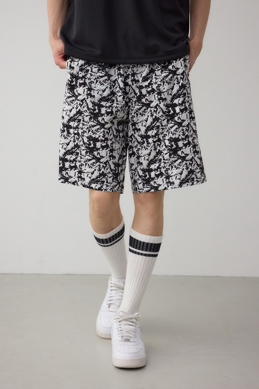 AZUL BY MOUSSY | アブストラクトパターンショーツ (ショートパンツ