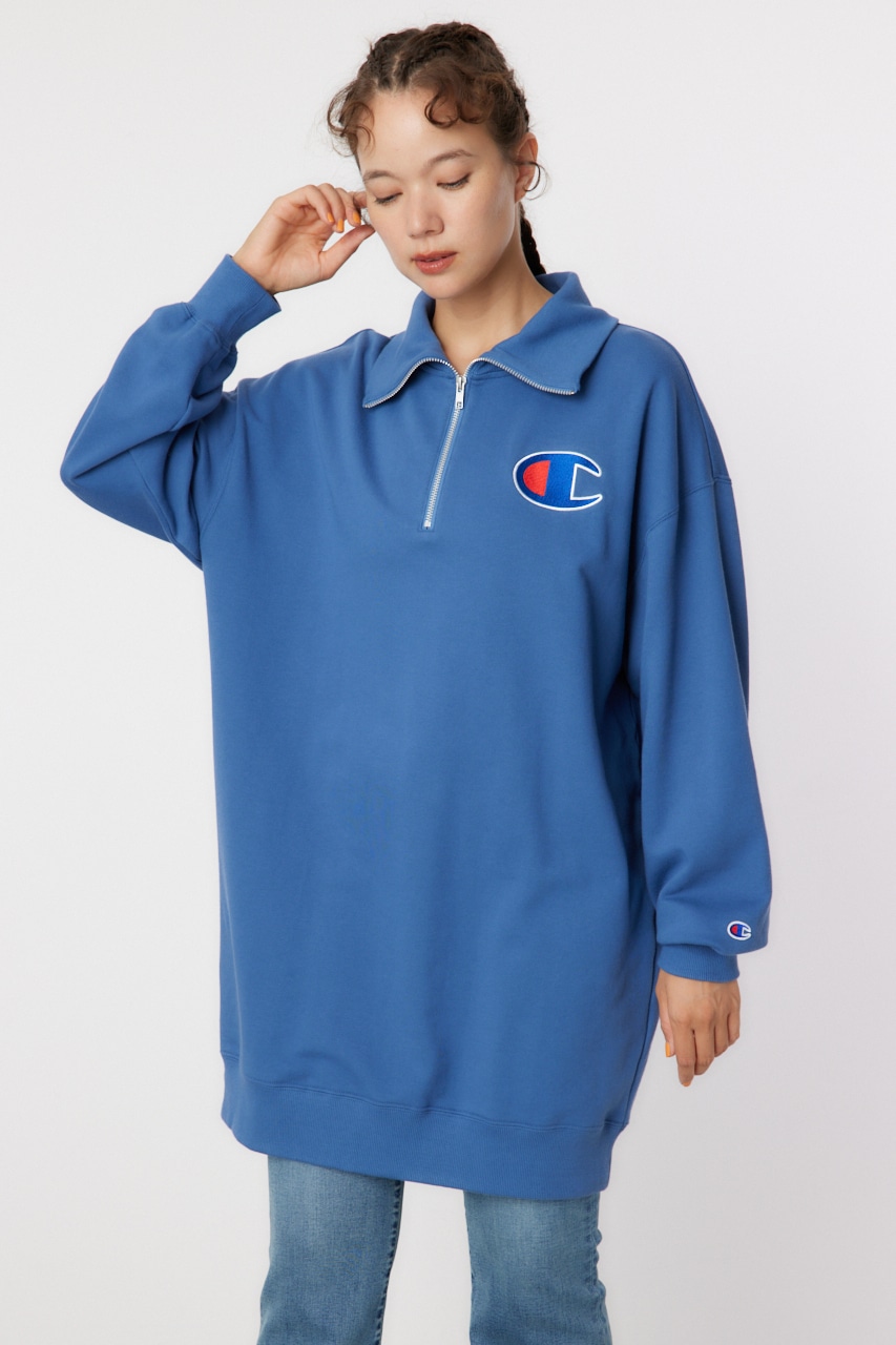 RODEO CROWNS WIDE BOWL | Champion ハーフジップスウェットワンピース