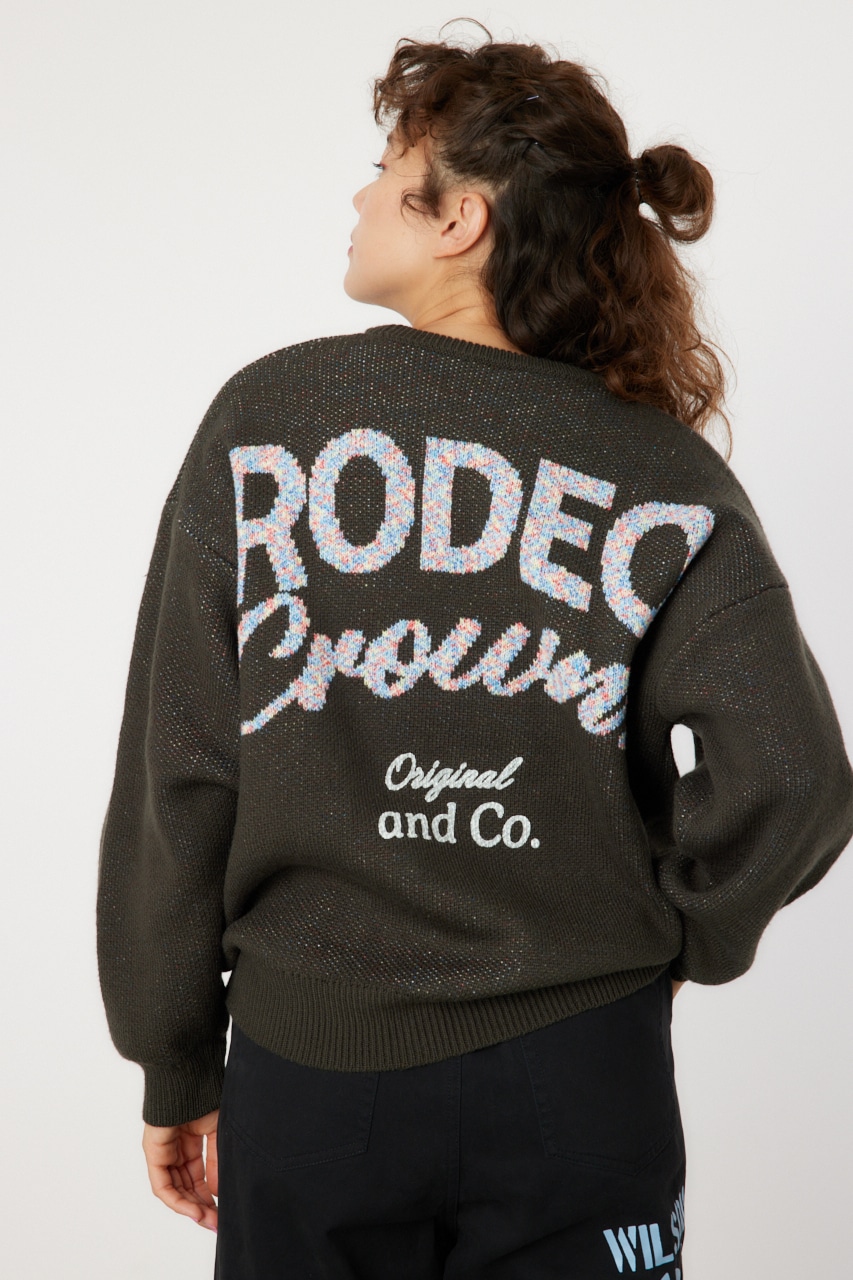 RODEO CROWNS WIDE BOWL | MIX COLOR LOGOニットトップス (ニット