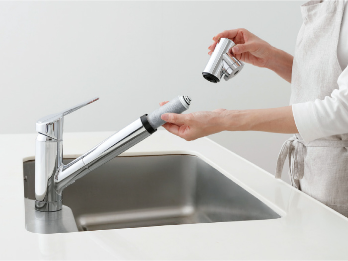 蛇口一体型浄水器 LS LS106シリーズ takagi ekrea Parts（エクレア