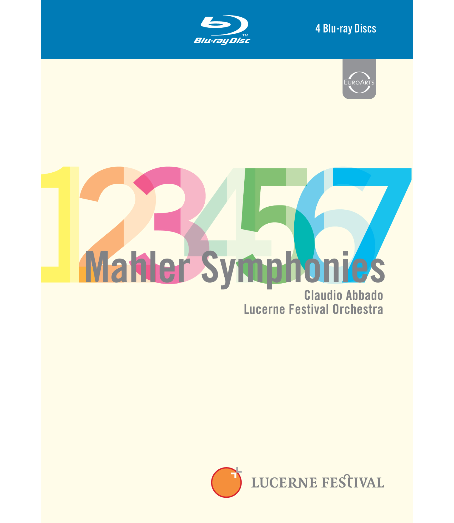 The Abbado Mahler Symphonies 1-7 Blu-ray Disc Box - EUROARTS