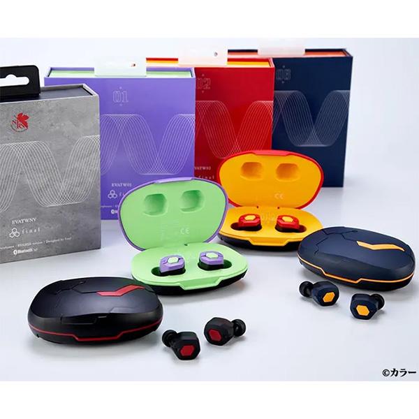 EVA2020×final 完全ワイヤレスイヤホン/type-NERV: スマホ用品・音楽